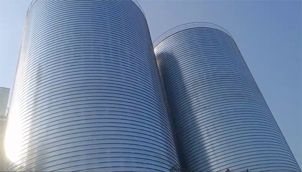 东平2座混凝土高架卷板仓